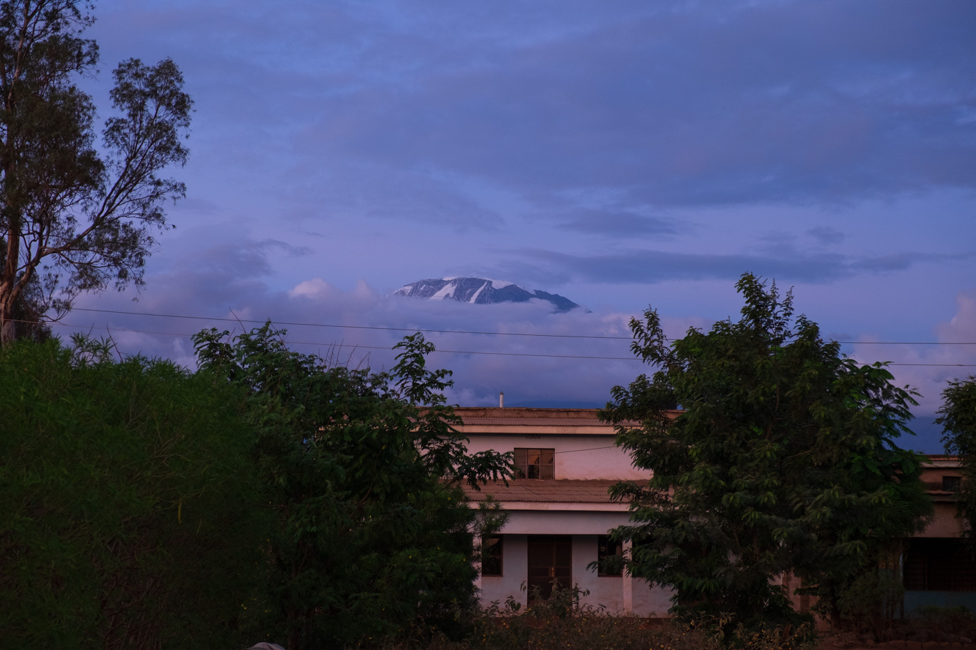 Kilimanjaro Behind House
